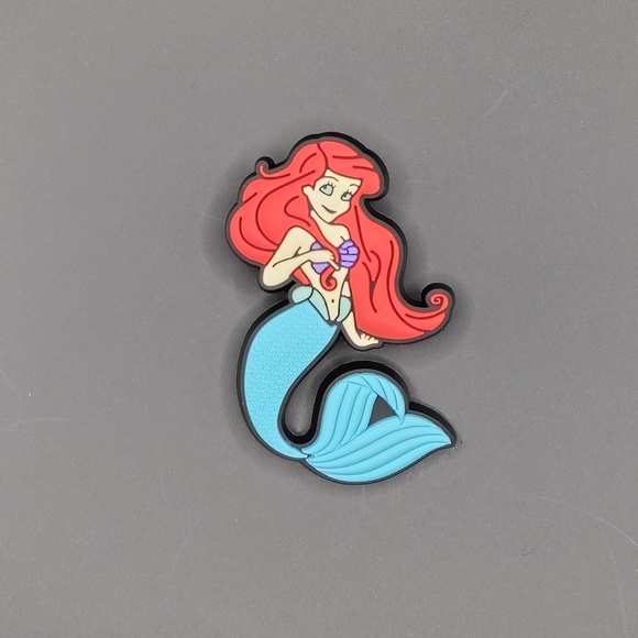 (5/$15) Disney Ariel Croc Charm - Picture 1 of 2
